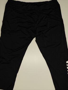 Zone Pro 2X Black Cropped Leggings Cut-out Strappy Detail